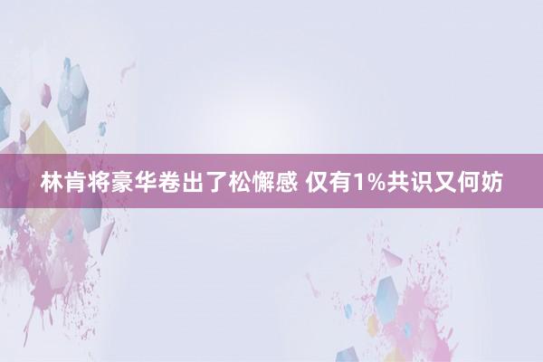 林肯将豪华卷出了松懈感 仅有1%共识又何妨